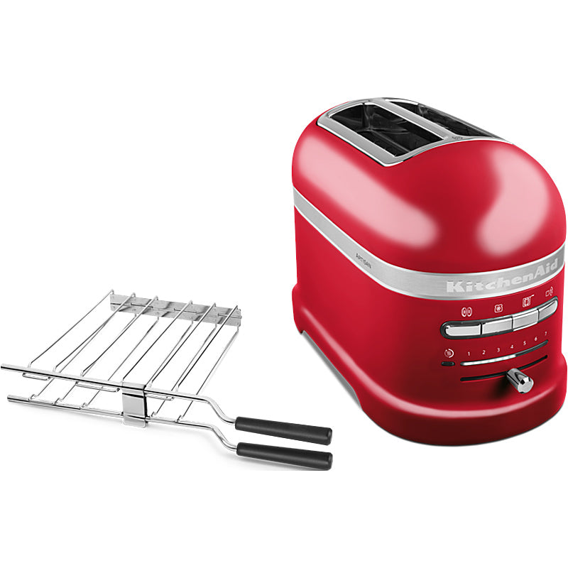 KitchenAid Artisan Toaster 2 Scheiben – Empire Red 5KMT2204EER inkl. Sandwichzange