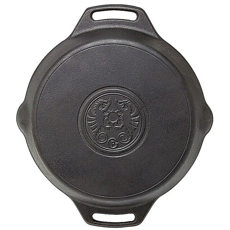 Petromax fire pan fp35h-t with handles (without feet) fp35h-t