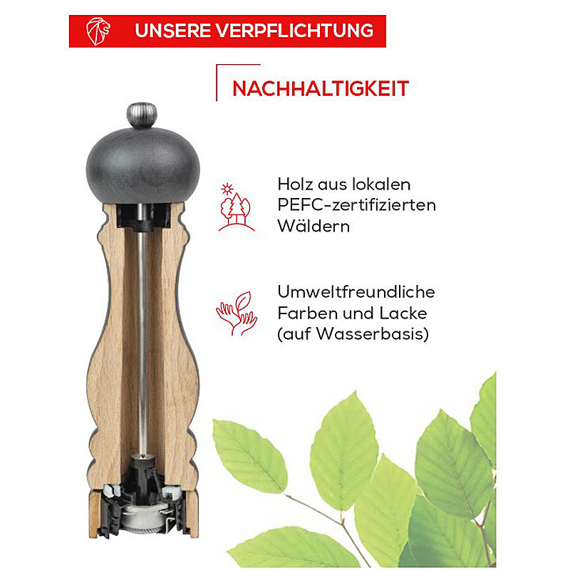 Peugeot DAMAN U´Select 16 cm - Edelst/acryl Pfeffermühle