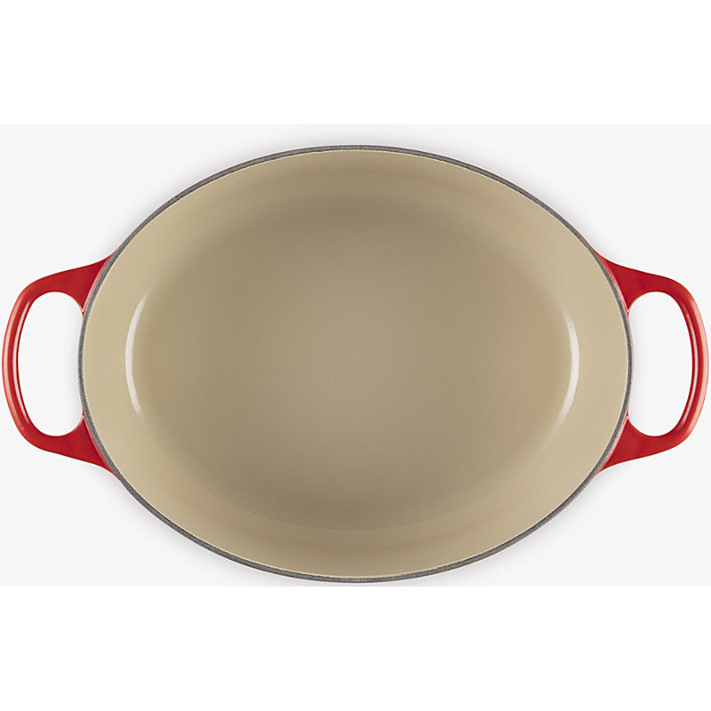 Le Creuset Bräter oval Signature 29cm kirschrot