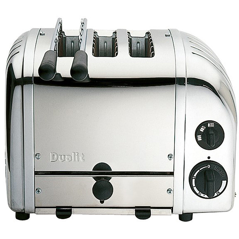 Dualit Classic 2+1-Schlitz Toaster incl. Sandwichzange