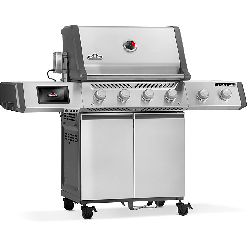 Napoleon Prestige PRO 500 Connected Stainless Steel Gas Grill incl. Rotisserie & Infrared
