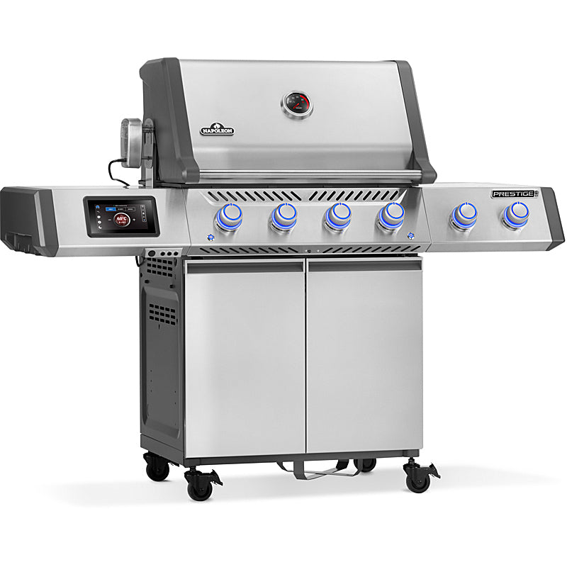 Napoleon Prestige PRO 500 Connected Stainless Steel Gas Grill incl. Rotisserie & Infrared