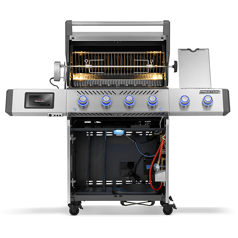 Napoleon Prestige PRO 500 Connected Stainless Steel Gas Grill incl. Rotisserie & Infrared