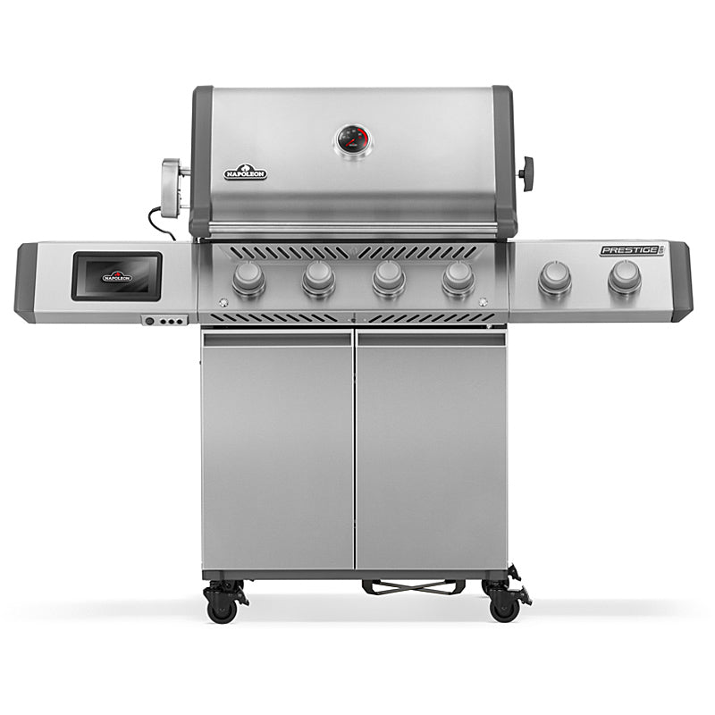 Napoleon Prestige PRO 500 Connected Stainless Steel Gas Grill incl. Rotisserie & Infrared