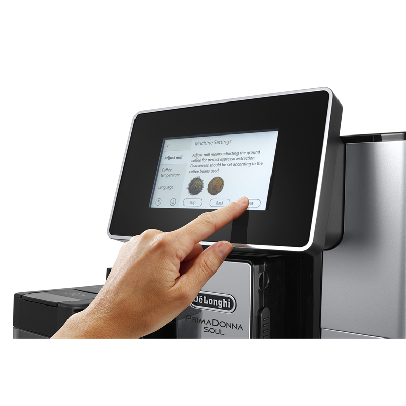 DeLonghi ECAM610.55.SB PRIMADONNA vollautomatische Kaffeemaschine