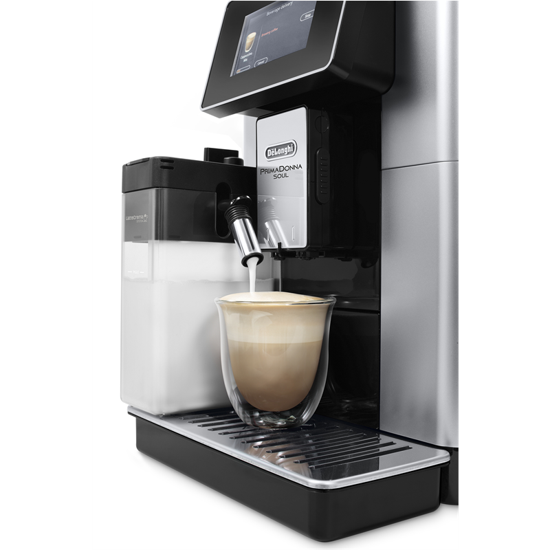 DeLonghi ECAM610.55.SB PRIMADONNA vollautomatische Kaffeemaschine