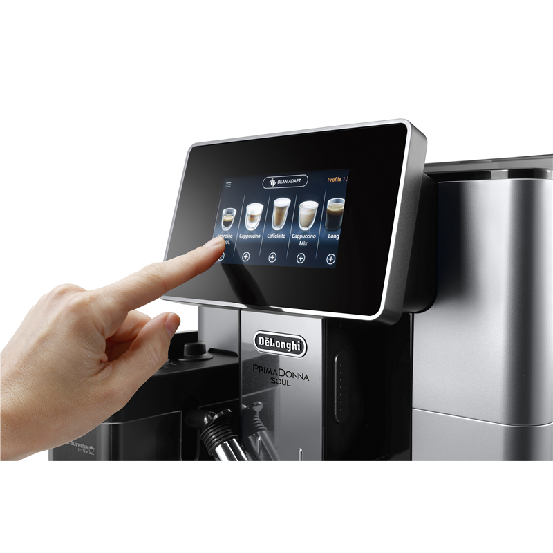 DeLonghi ECAM610.55.SB PRIMADONNA vollautomatische Kaffeemaschine
