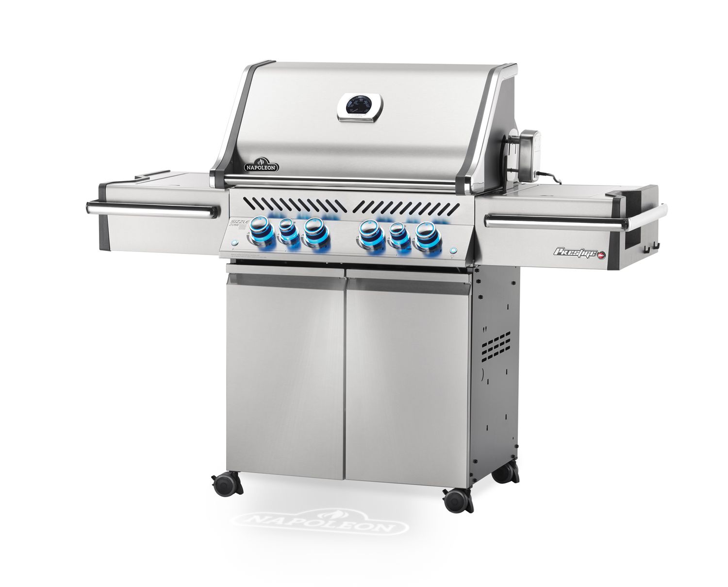 Napoleon Prestige PRO 500 Gasgrill PRO500RSIBPSS-3-DE Edelstahl mit SIZZLE ZONE
