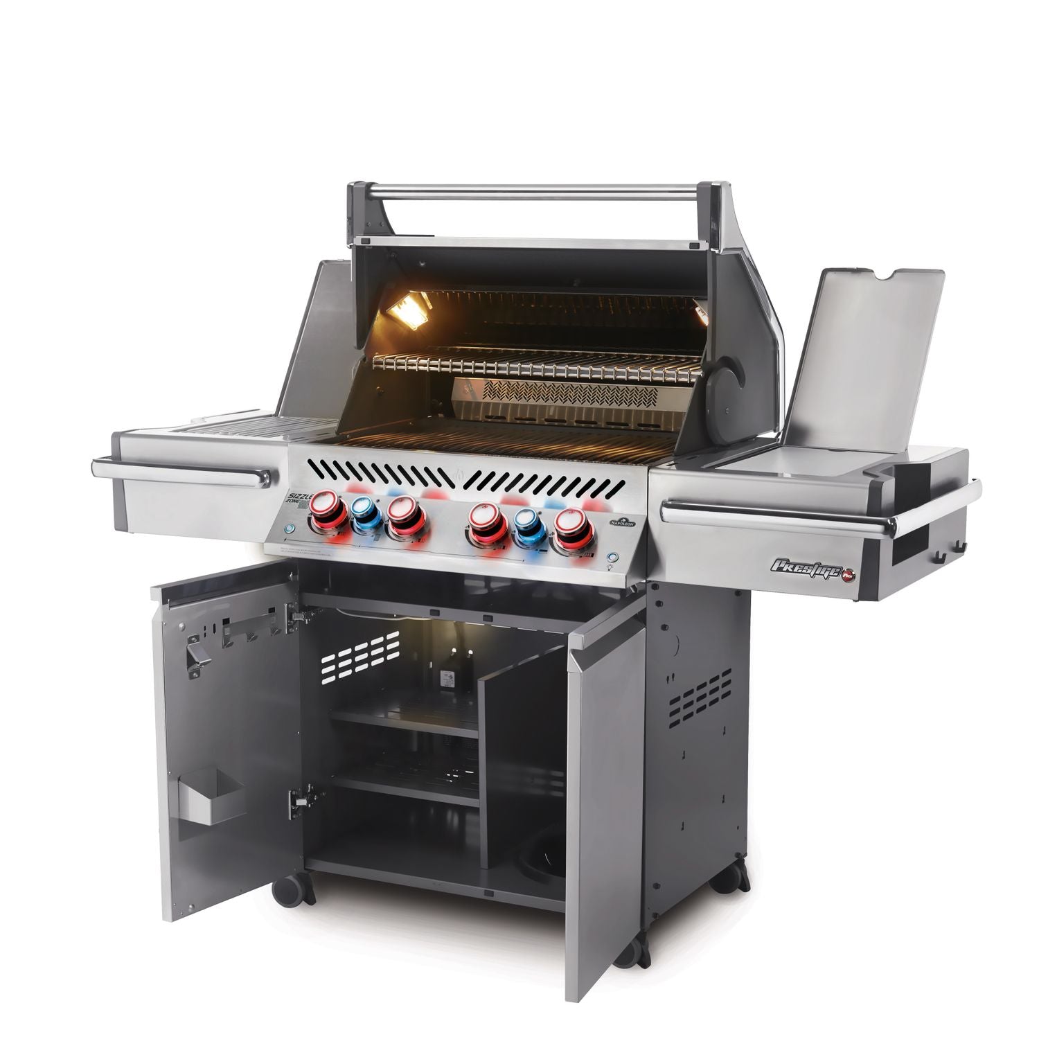 Napoleon Prestige PRO 500 Gasgrill PRO500RSIBPSS-3-DE Edelstahl mit SIZZLE ZONE