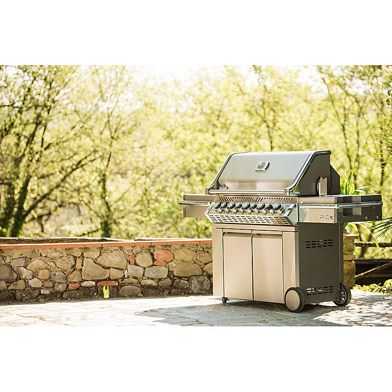 Napoleon Prestige Pro 665 Gasgrill – Edelstahl, SIZZLE ZONE & Rotisserie, Profiqualität