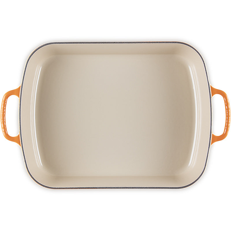 Le Creuset Cast Iron Roasting Pan 6.6 L OVEN RED