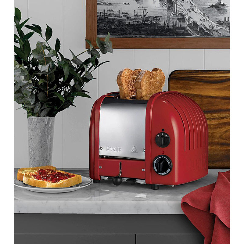 Dualit Classic Toaster 2-Schlitz New Generation Rot