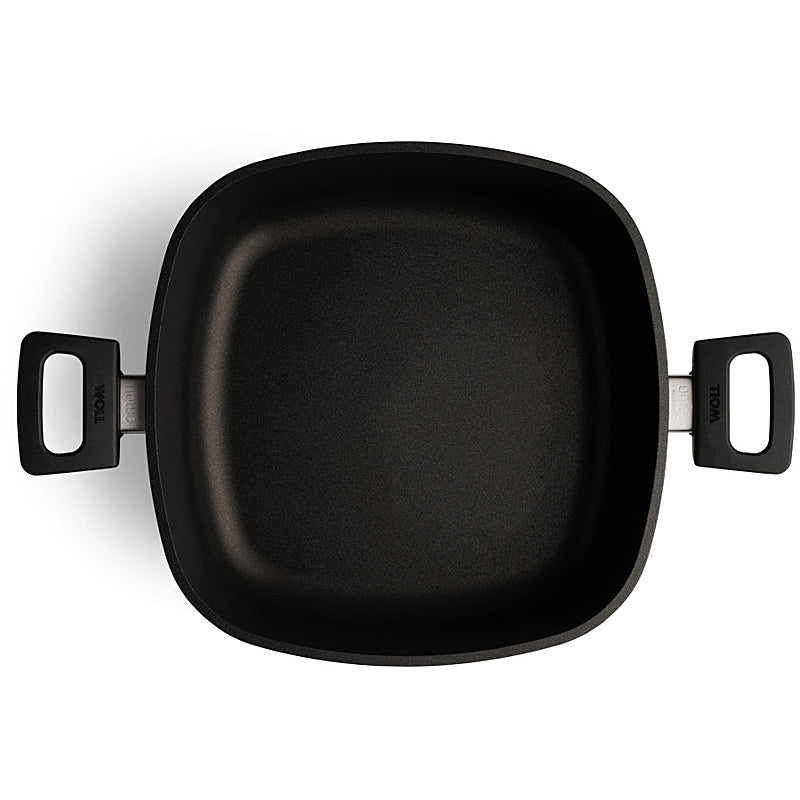 WOLL Nowo Induktion Line Guss-Bräter 28 x 28 cm 10 cm hoch 6,0 Liter 2 Seitengriffen 1028IL