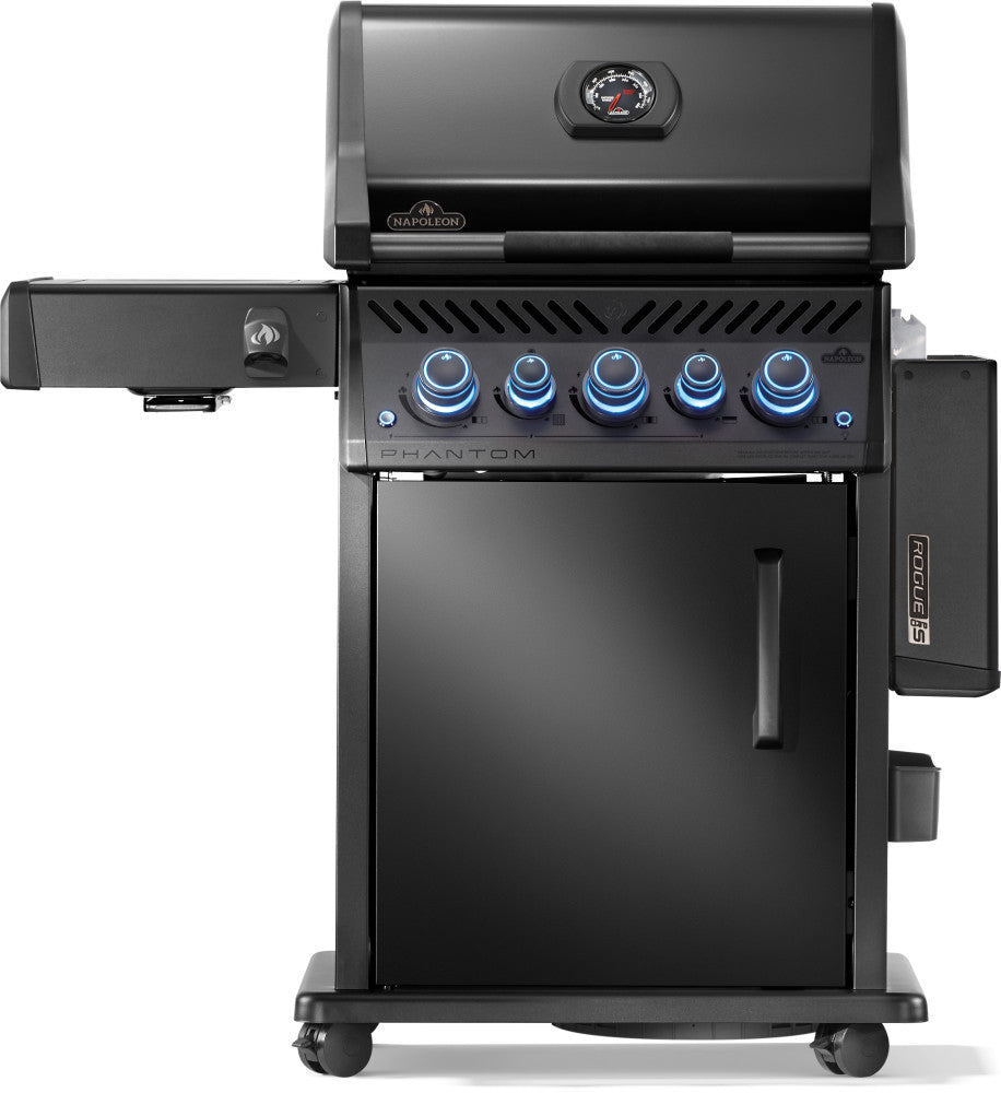 Napoleon Phantom Rogue PRO-S 425 Gasgrill, mit Edelstahl Rosten, Mattschwarz