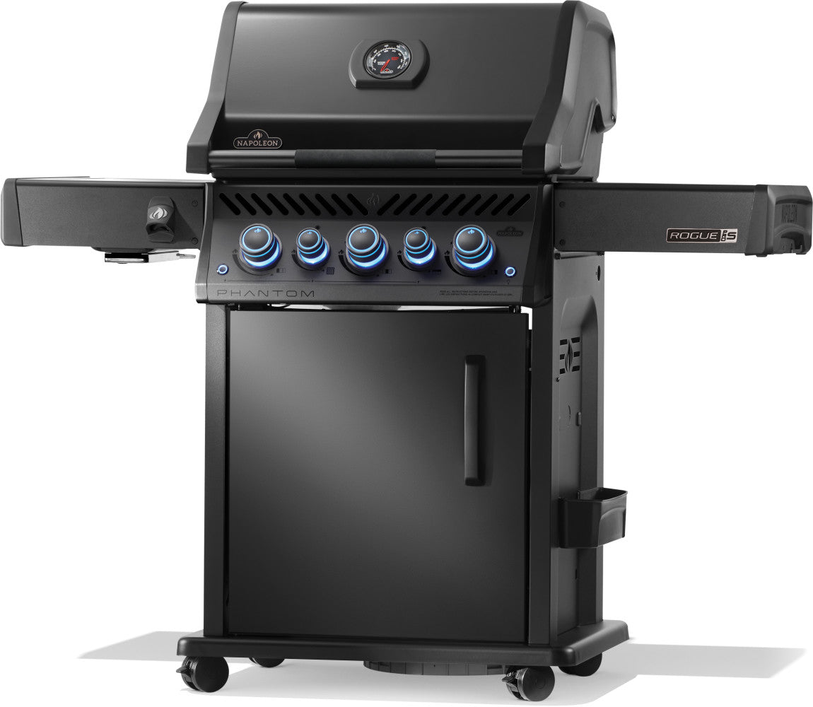 Napoleon Phantom Rogue PRO-S 425 Gasgrill, mit Edelstahl Rosten, Mattschwarz