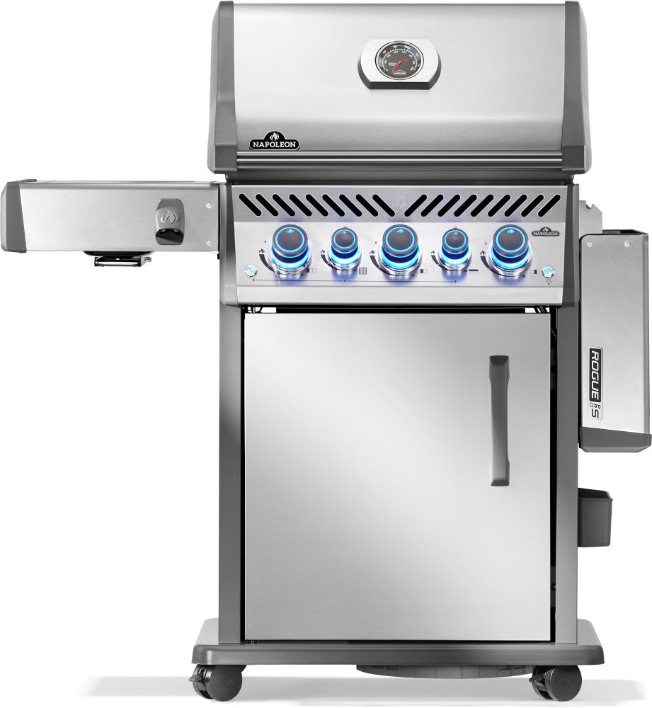 Napoleon Rogue PRO-S 425 Gasgrill mit Edelstahl Rosten, Edelstahl