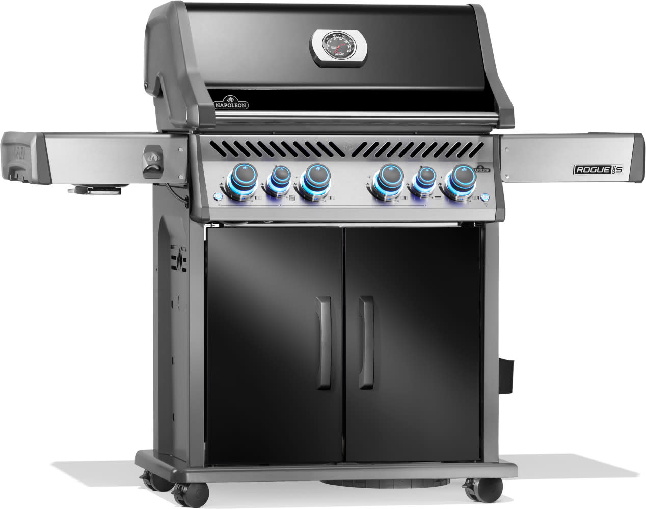 Napoleon Rogue PRO-S 525 Gasgrill mit Gußrosten, Schwarz