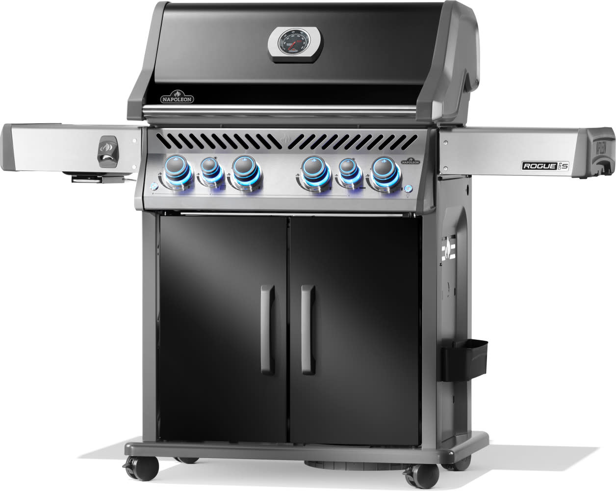 Napoleon Rogue PRO-S 525 Gasgrill mit Gußrosten, Schwarz