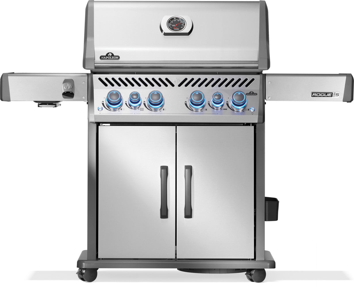 Napoleon Rogue PRO-S 525 Gasgrill mit Edelstahl Rosten, Edelstahl