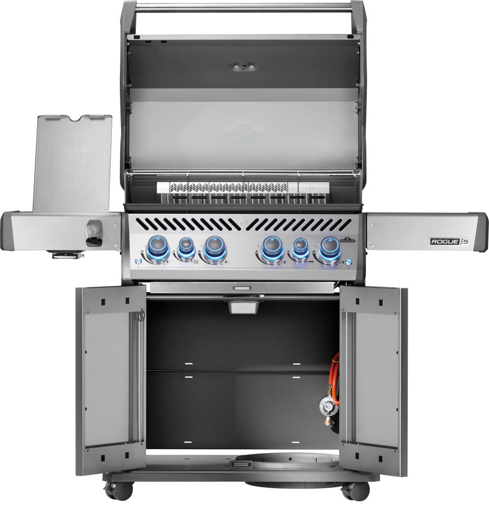 Napoleon Rogue PRO-S 525 Gasgrill mit Edelstahl Rosten, Edelstahl