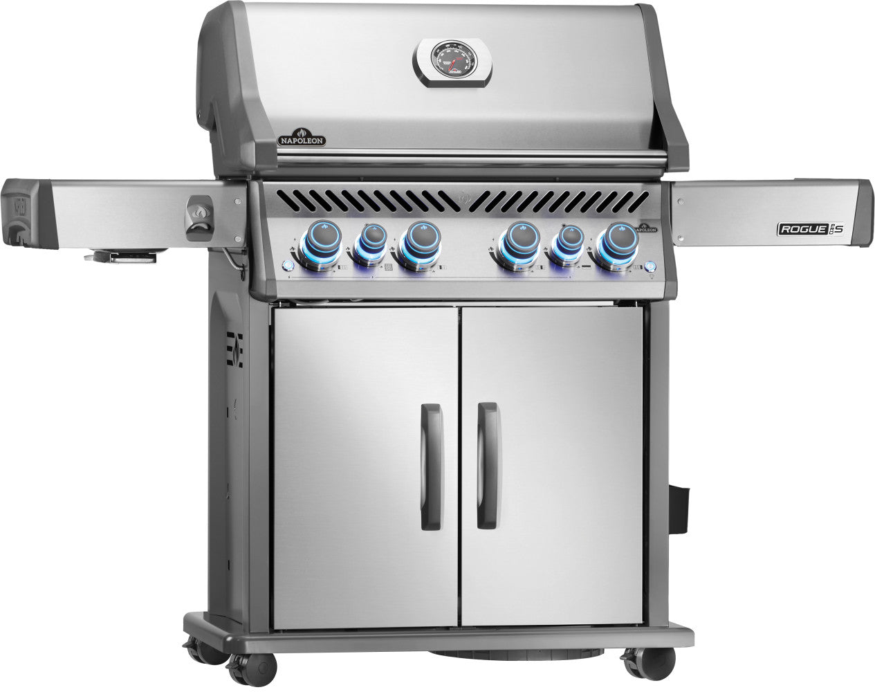 Napoleon Rogue PRO-S 525 Gasgrill mit Edelstahl Rosten, Edelstahl