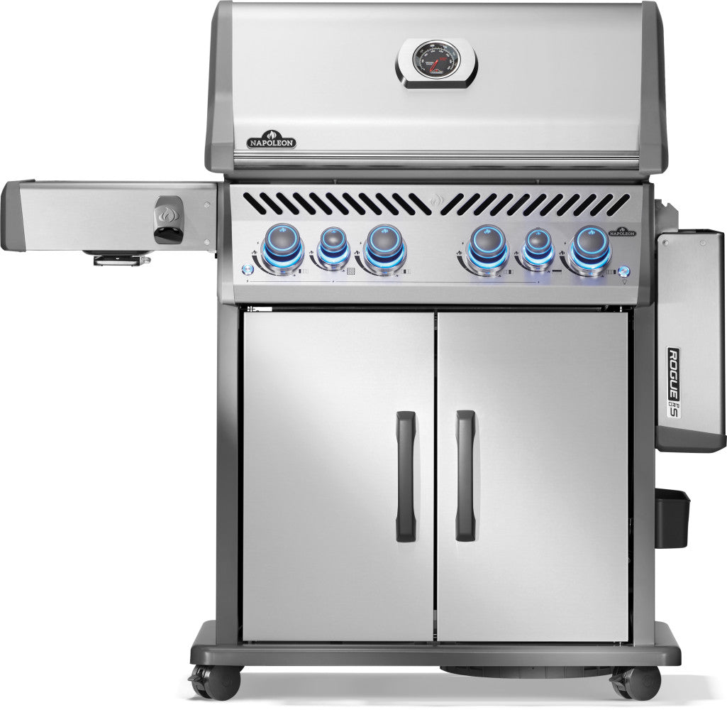 Napoleon Rogue PRO-S 525 Gasgrill mit Edelstahl Rosten, Edelstahl
