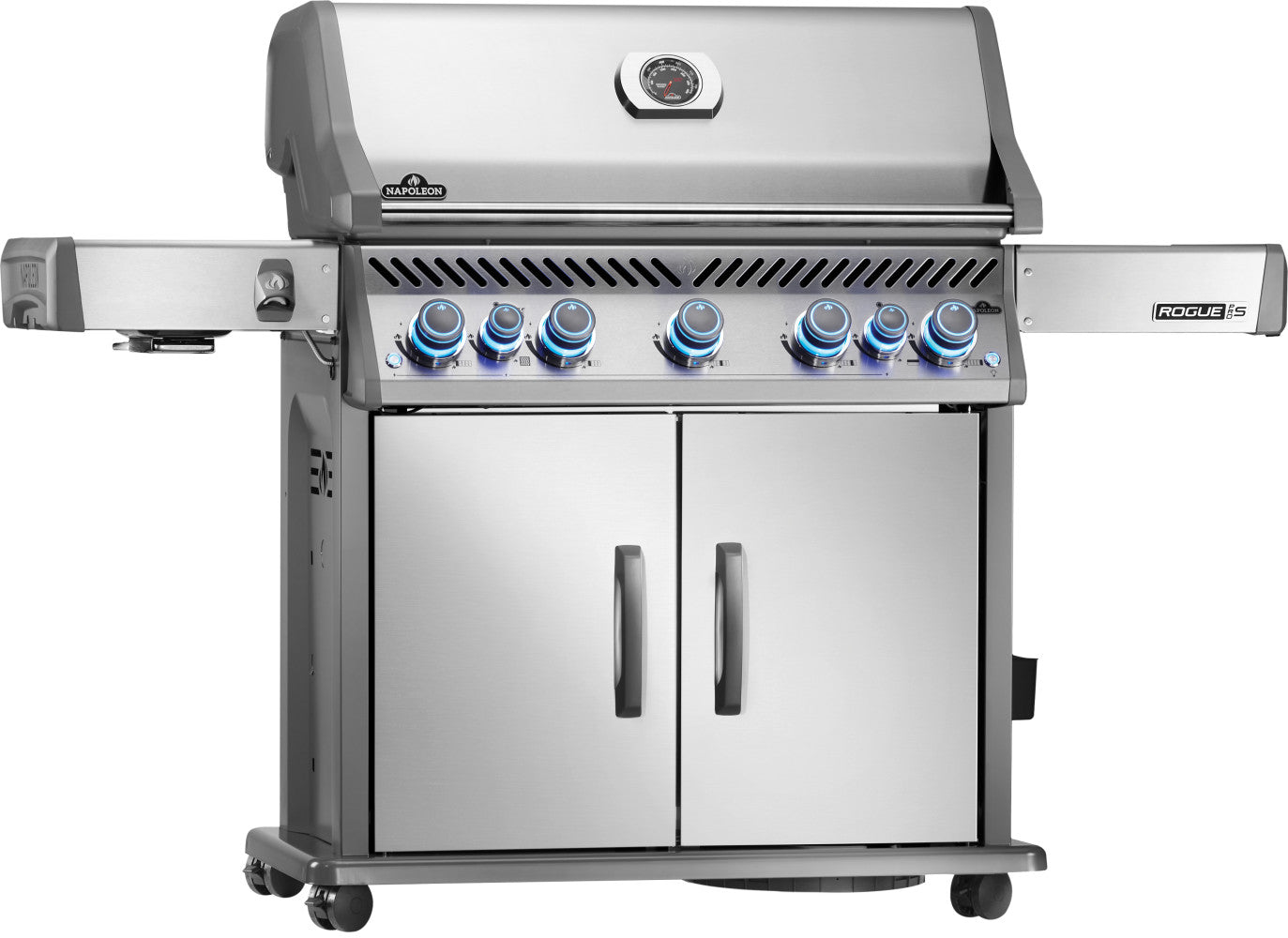 Napoleon Rogue PRO-S 625 Gasgrill mit Edelstahl Rosten, Edelstahl
