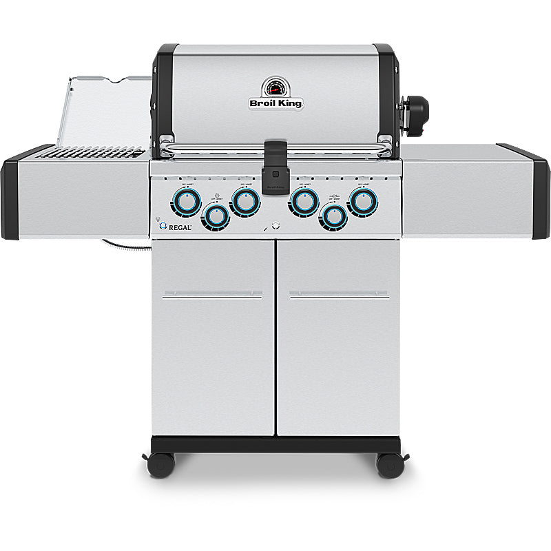 Broil King Regal S490 IR stainless steel gas grill model 2024 with