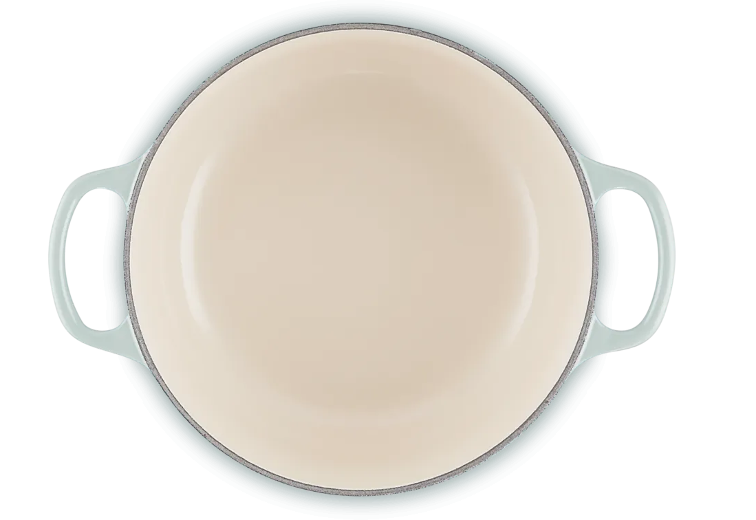 Le Creuset Bräter Signature 24 cm Sea Salt