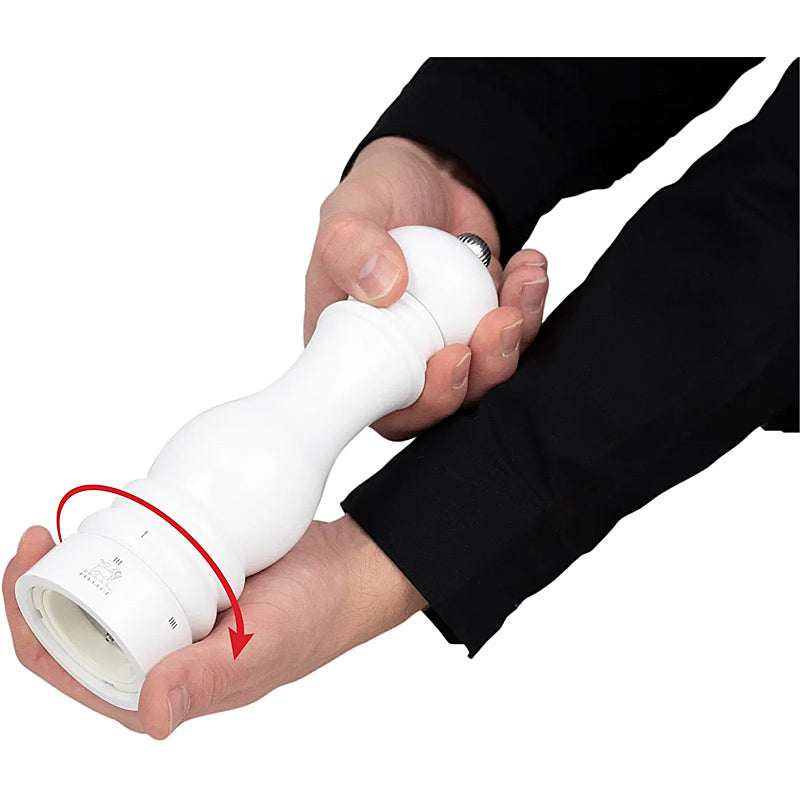 Peugeot PARIS Salzmühle u'Select Z weiß lackiert 18 cm