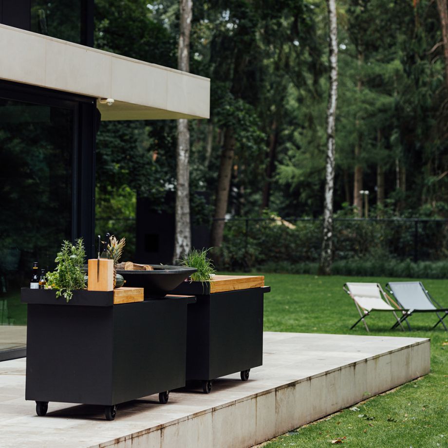 OFYR Island Black 100 PRO Teakholz