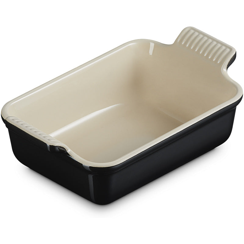 Le Creuset Auflaufform Tradition 32 cm Schwarz