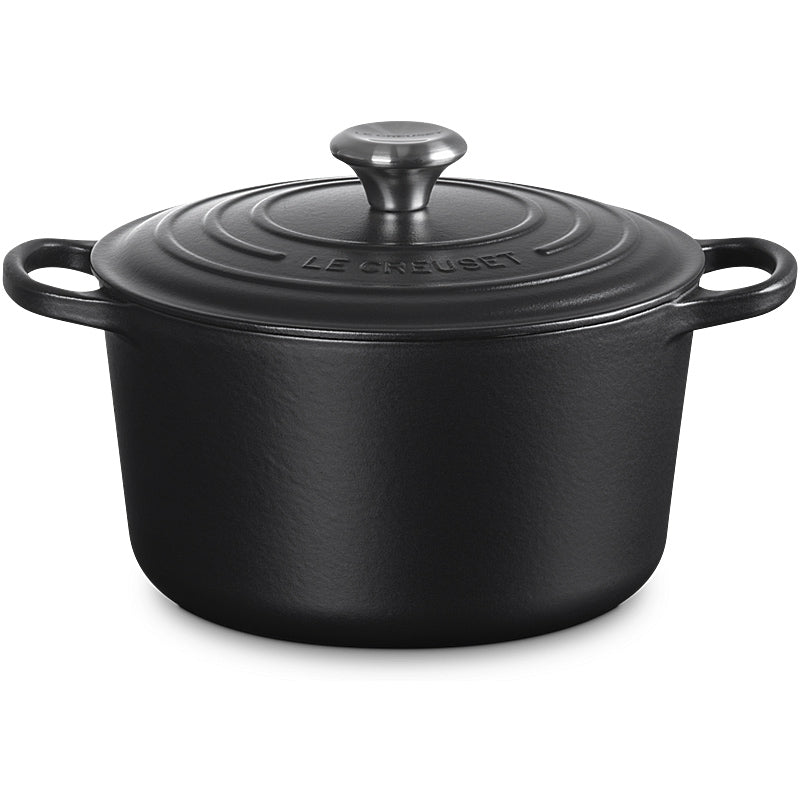 Le Creuset Signature Round Casserole 24 cm Black
