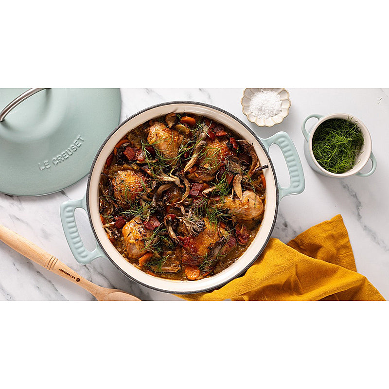 Le Creuset Bräter rund Modern Heritage 26 cm Sea Salt