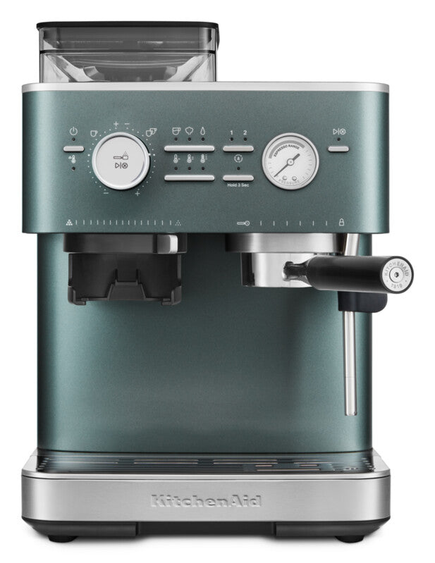 Kitchenaid 5KES6551EJP Halbautomatische Espressomaschine mit Mühle ARTISAN Farbe: Juniper