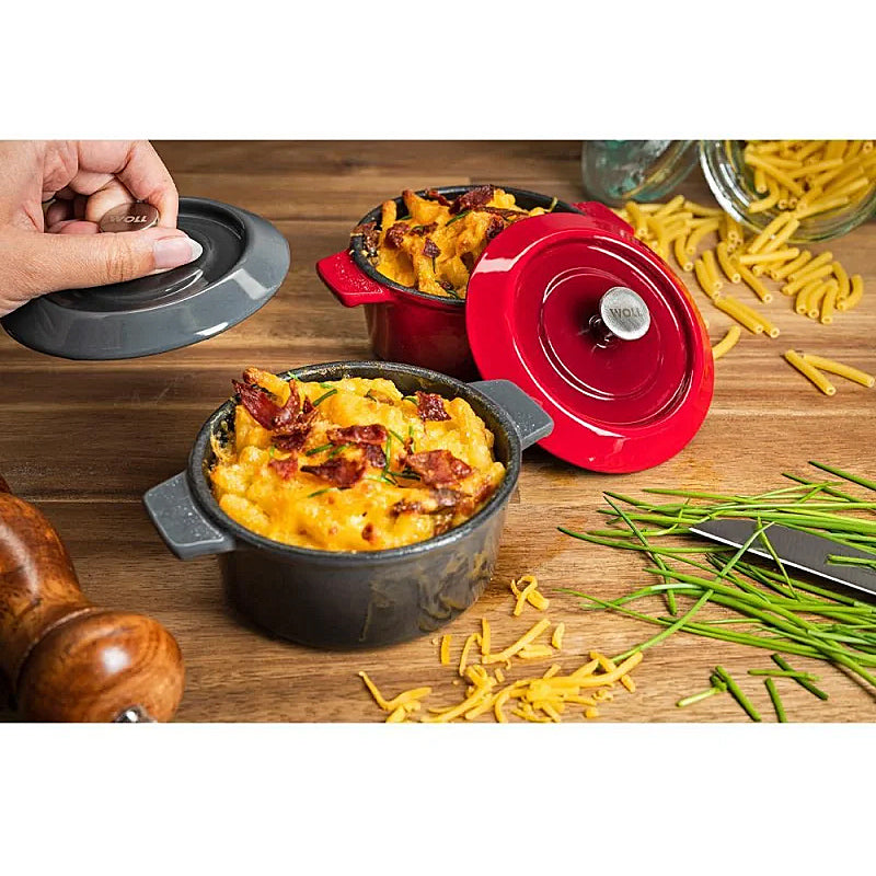 Woll Guss-Mini-Kasserolle 2-teilig mit Deckel Carbon Grey