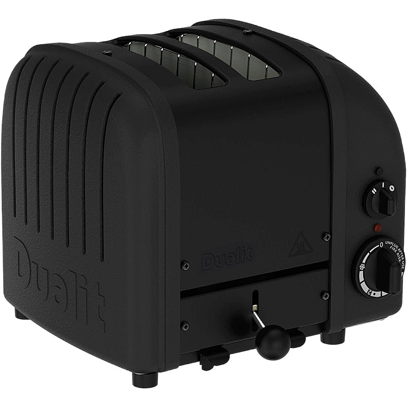 Dualit Classic Toaster 2-Schlitz New Generation Stealth Schwarz matt