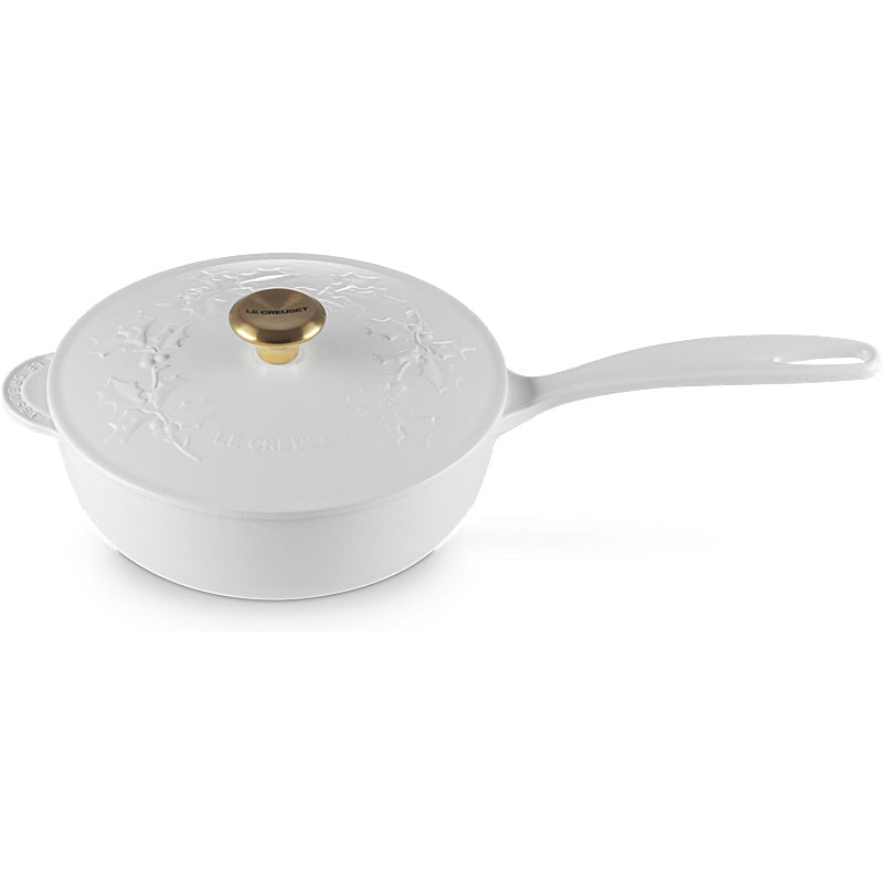 Le Creuset Stielkasserolle Holly Tradition 21 cm Cotton