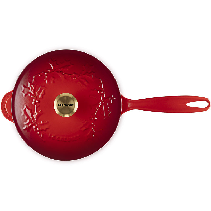 Le Creuset saucepan Holly Tradition 21 cm cherry red
