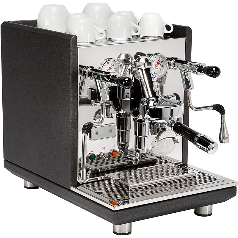 ECM Espressomaschine Synchronika PID Espressomaschine Anthrazit mit Dualboiler 86277