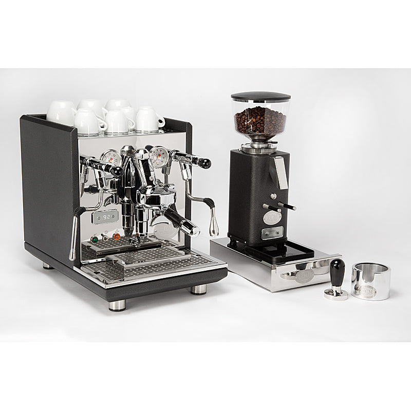 ECM Espressomaschine Synchronika PID Espressomaschine Anthrazit mit Dualboiler 86277