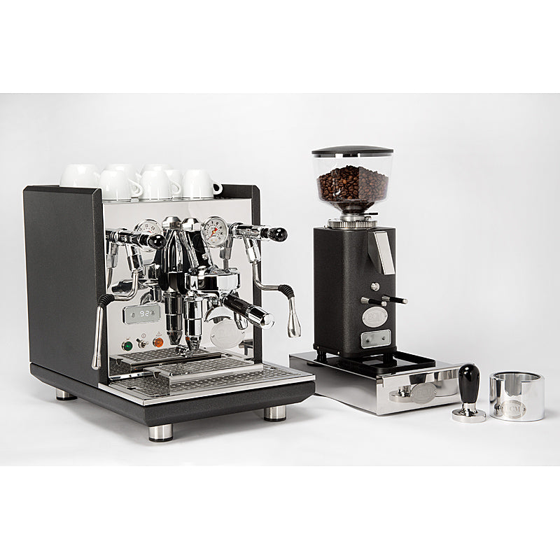 ECM Espressomaschine Synchronika PID Espressomaschine Anthrazit mit Dualboiler 86277