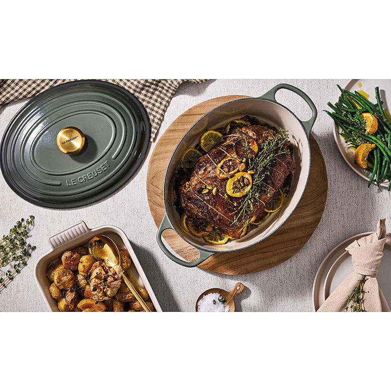 Le Creuset Signature Oval Roaster 31 cm Thyme
