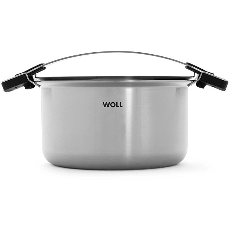 WOLL CONCEPT - 5-ply stainless steel pot, 24 cm Ø; 13.5 cm high; 6.0 liters; including lid 124CO