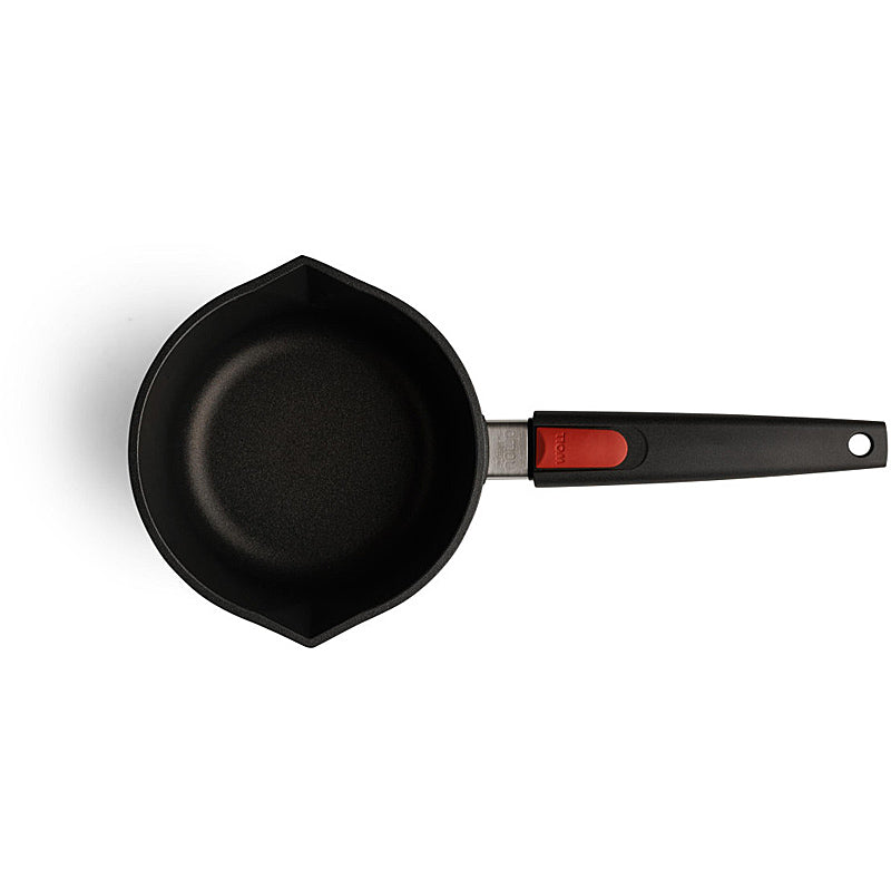 WOLL Nowo Induktion Line Guss-Stieltopf, 18 cm Ø; 10 cm hoch; 2,0 Liter incl. Sicherheitsglasdeckel 1118ILL