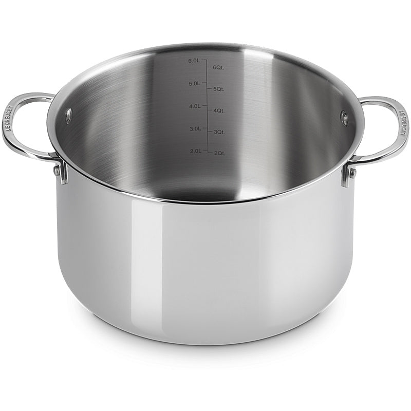 Le Creuset 3-ply Plus Suppentopf mit Deckel 28 cm