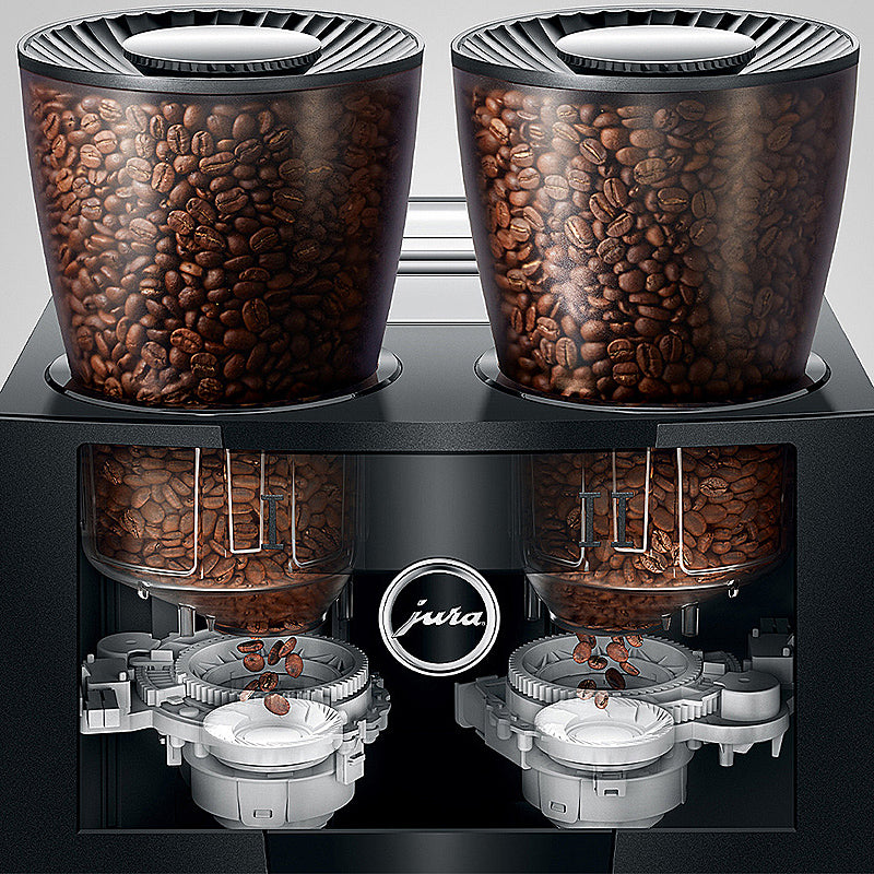JURA GIGA W10 gewerblicher Kaffeevollautomat Diamond Silver