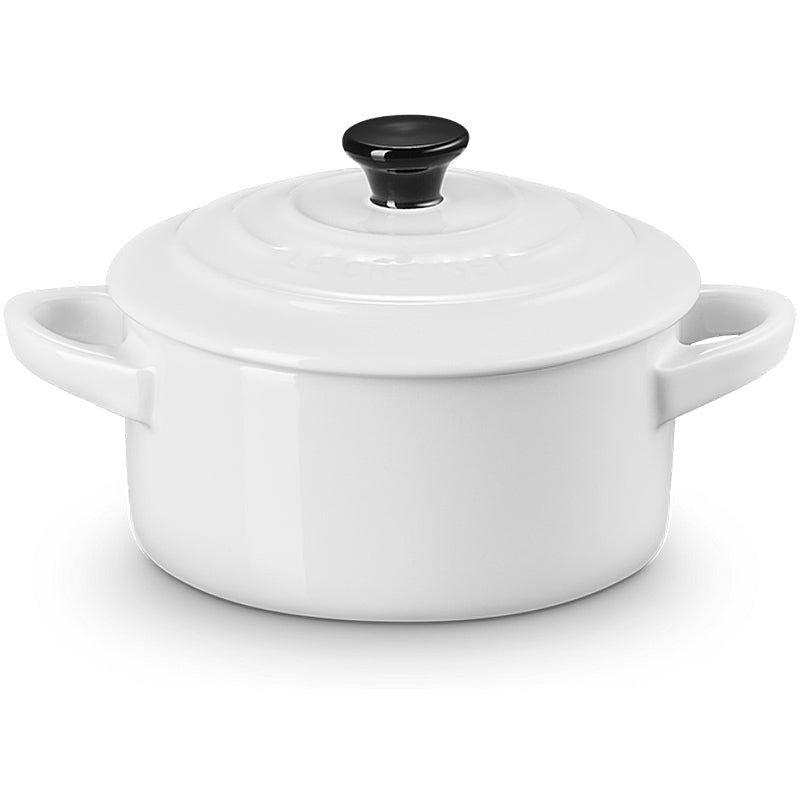 Le Creuset Mini Cocotte 10 cm White