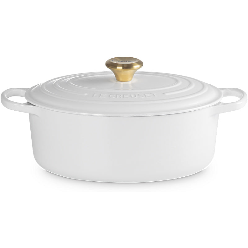 Le Creuset Oval Roaster Signature 31 cm White
